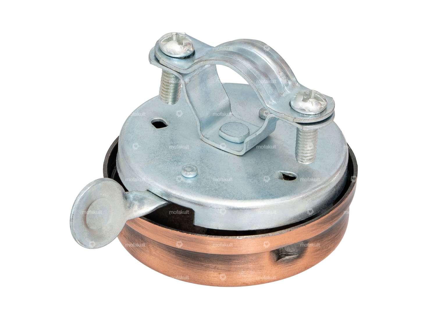 Campana di rame dall'aspetto usato Carousel Image 2