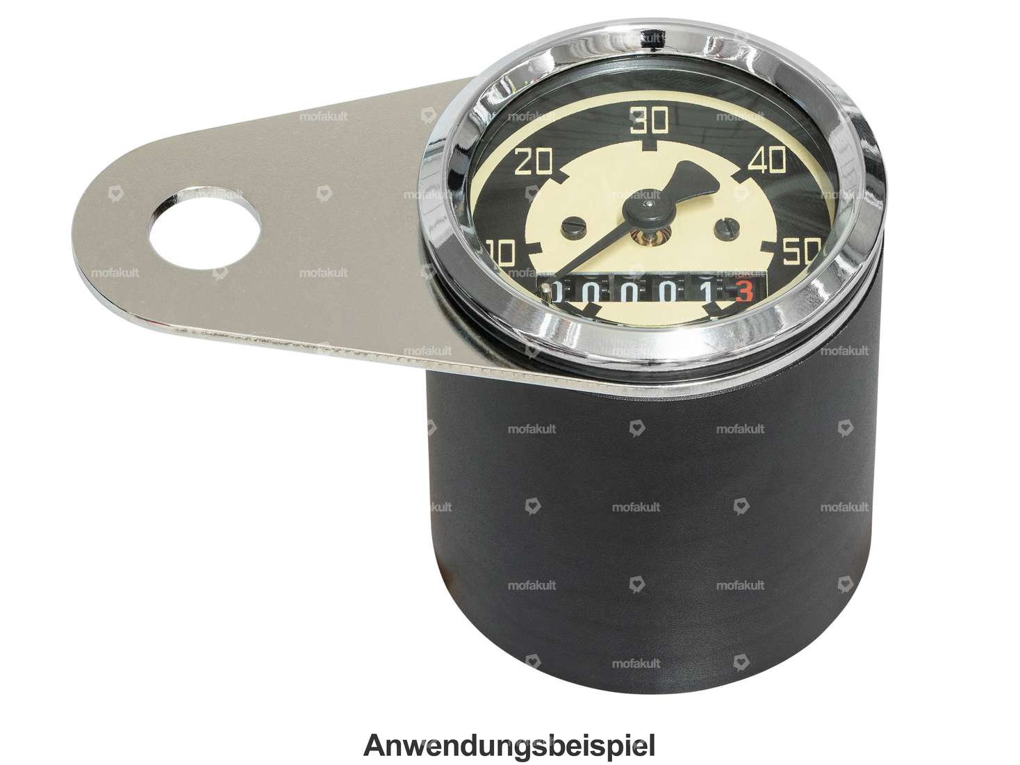 66HEROES Support tachymètre Ø 48 mm Inox (M12) Carousel Image 2