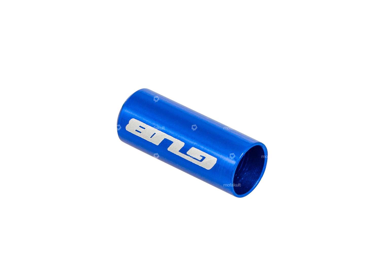Cable end sleeve 5 mm aluminium blue anodized Carousel Image 2