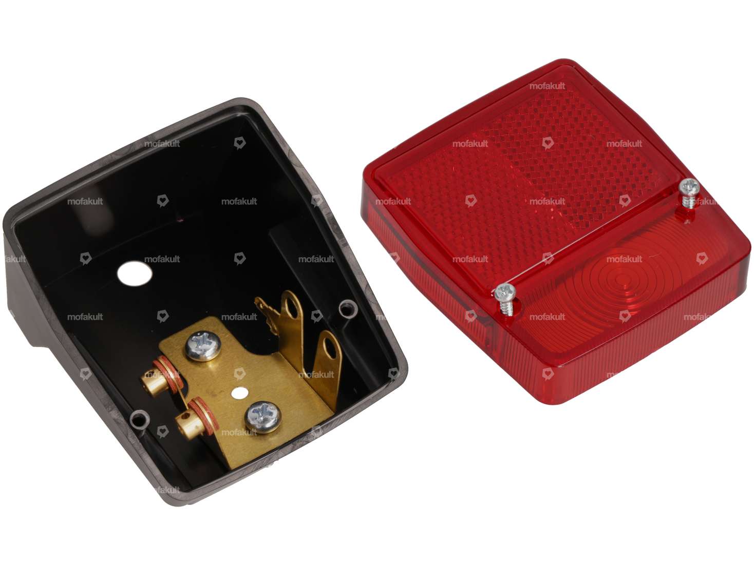 Rücklicht Cube schwarz | Gilera Citta / Suzuki PV50 Carousel Image 3