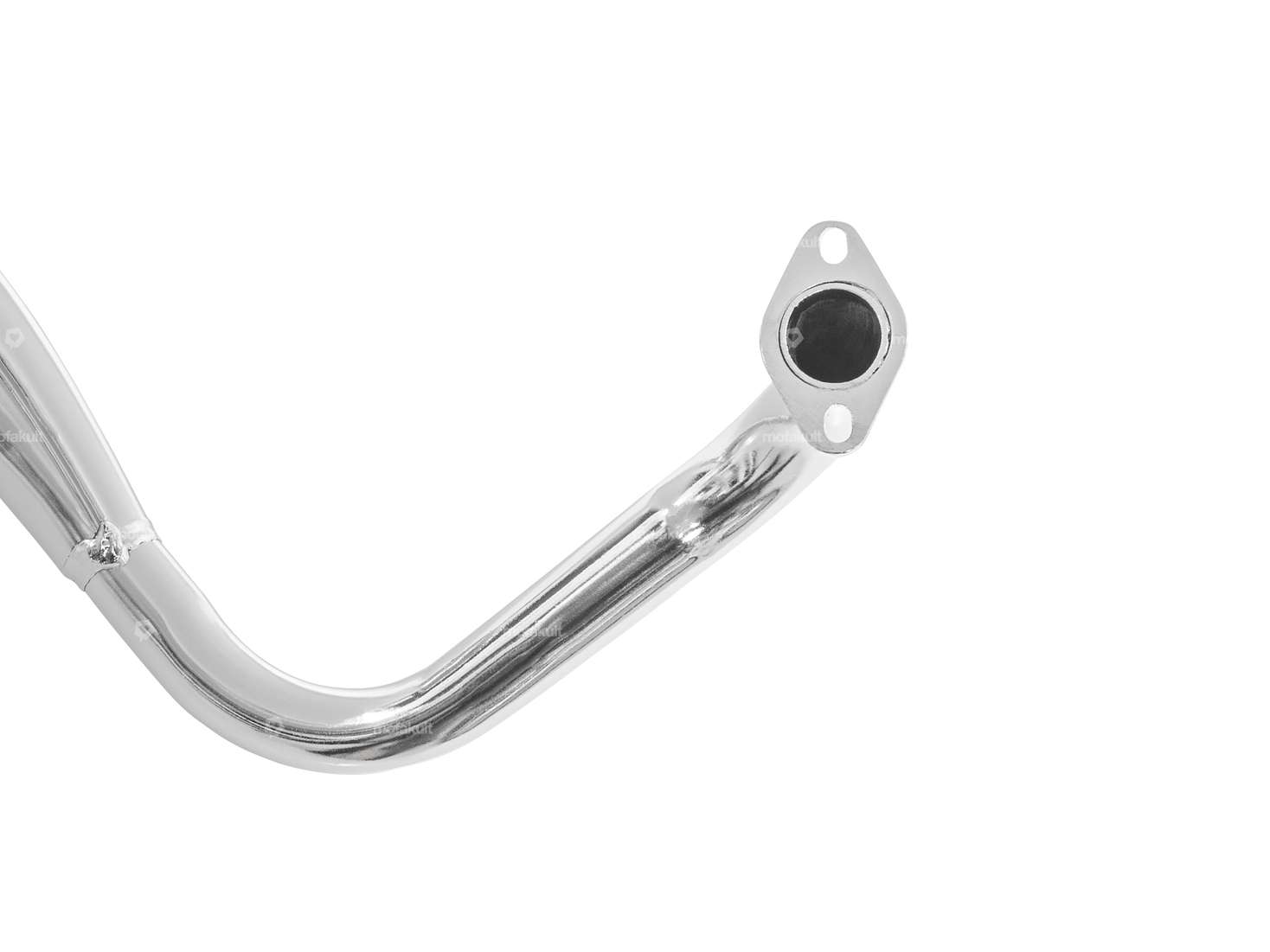 Scarico TECNO "pancia piatta" cromato | Puch Maxi Carousel Image 4