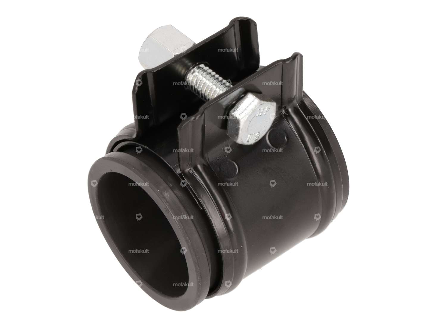 swiing® ingenious exhaust clamp 28 mm nero resistente al calore Carousel Image 3