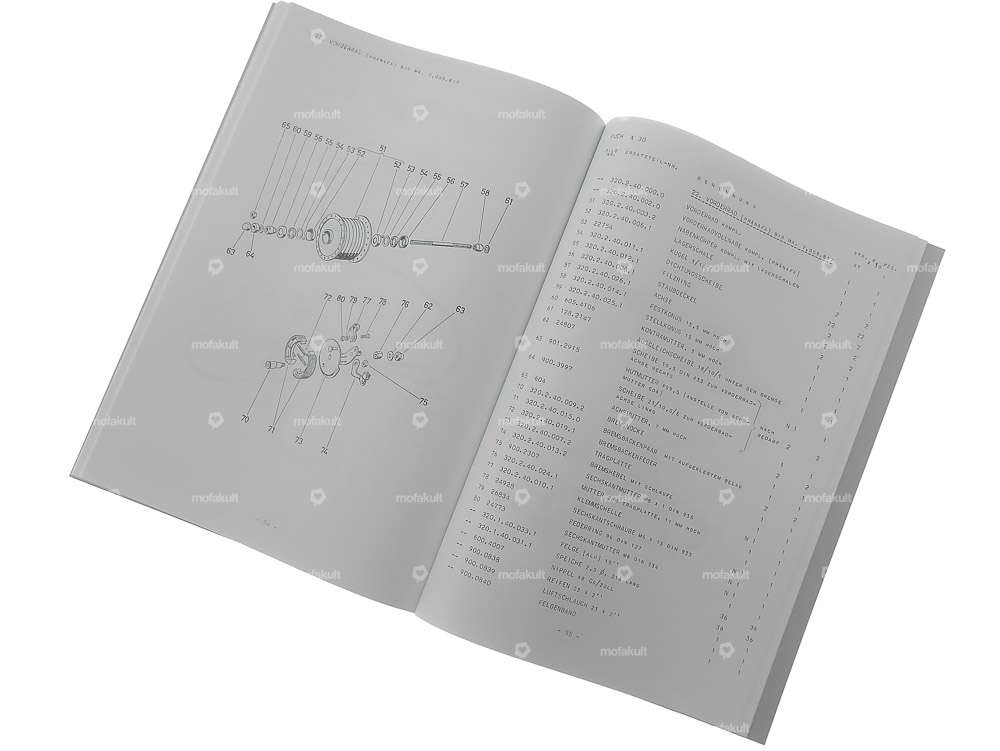 Catalogo ricambi | Puch X30 ST, L, LA Velux (CH) Carousel Image 4