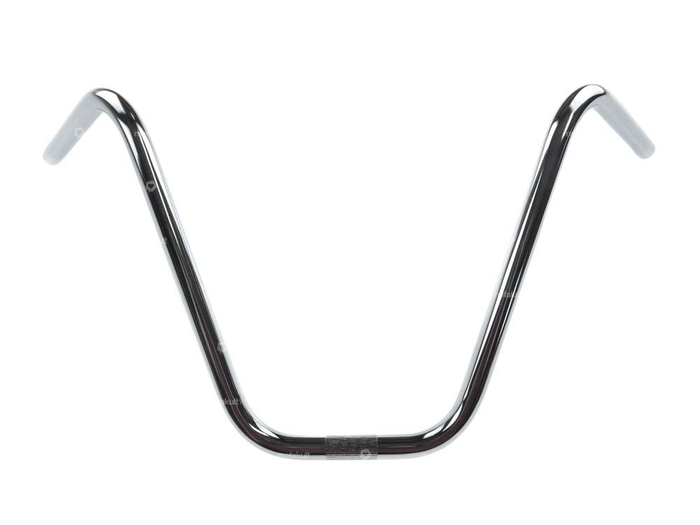 Handlebar fork plate 34 cm chopper chrome Carousel Image 1