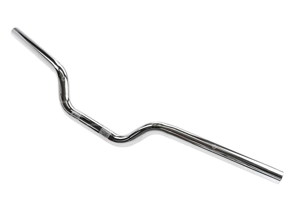 Handlebar fork plate 9 cm chrome Carousel Image 2