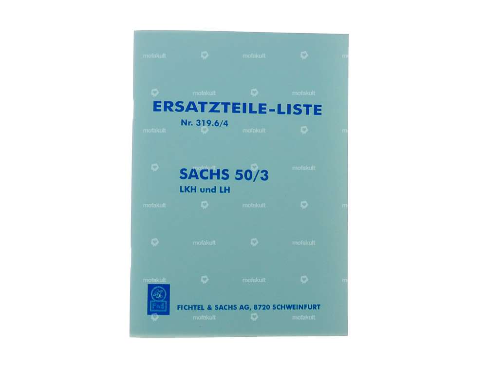 Liste des pièces détachées | Moteur Sachs 50/3 LKH, LH Carousel Image 1