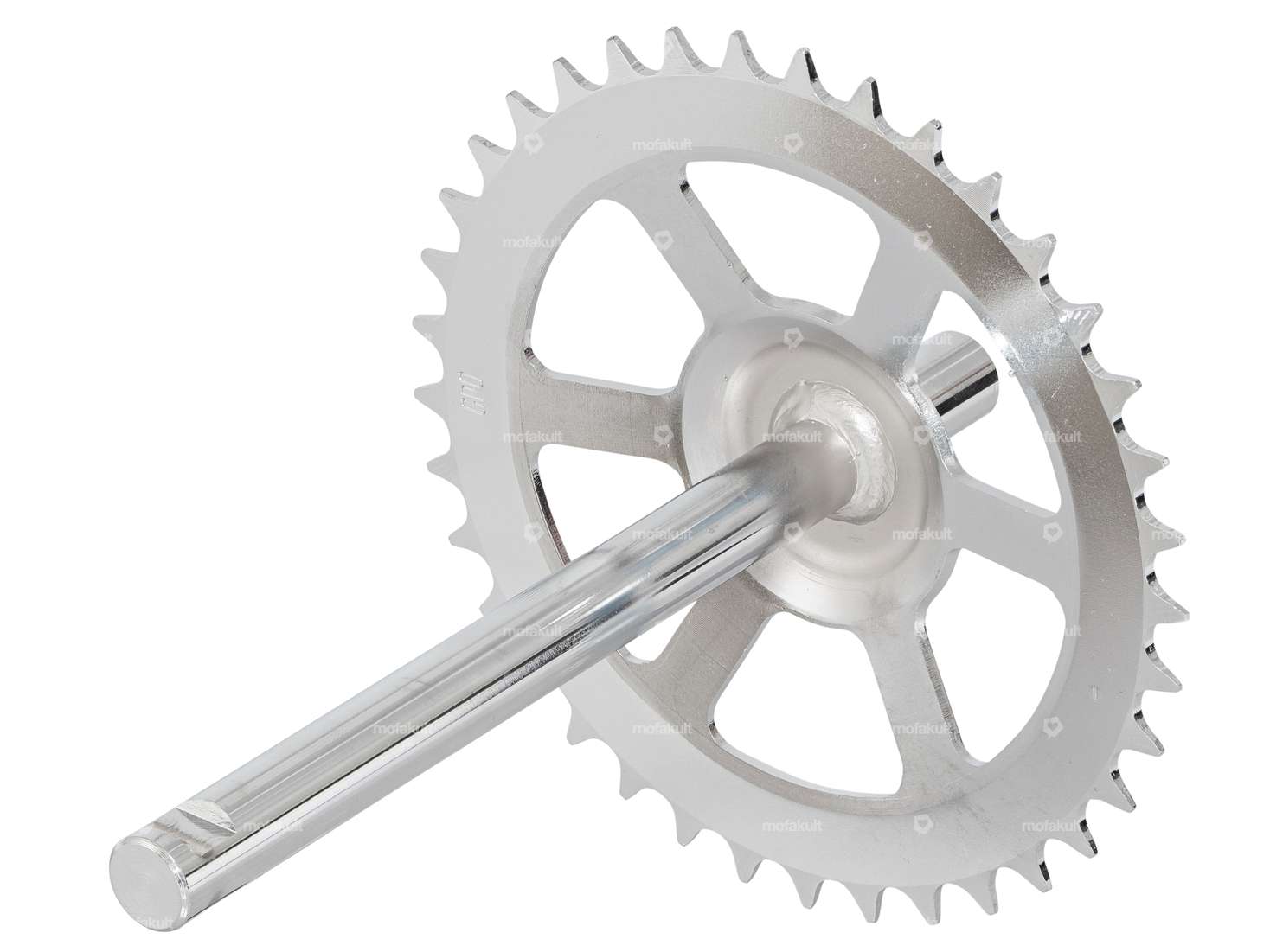 GPO Tretachse Chrom | Puch X30 NS, NL Carousel Image 2