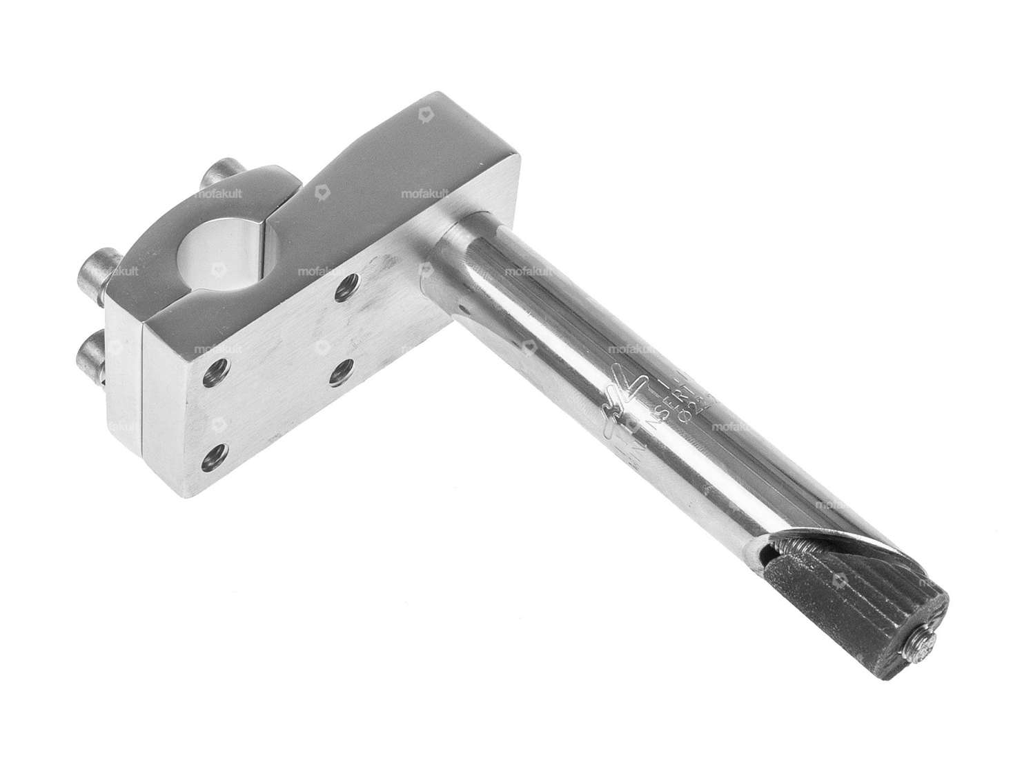 Potence GPO 22 mm en aluminium (4 points de fixation pour guidon à fourche) Carousel Image 2