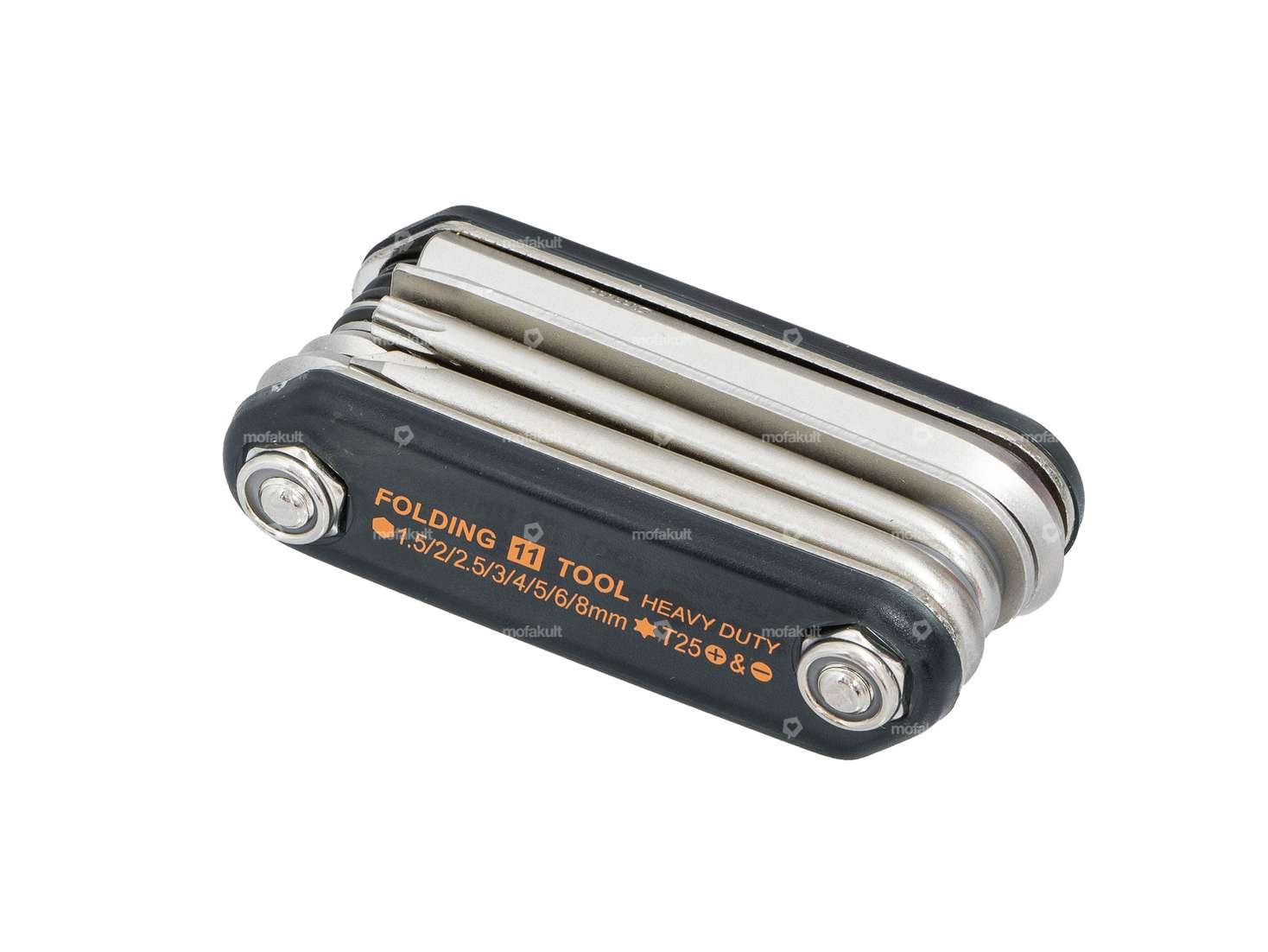 Set di chiavi IceToolz pieghevole 11 pezzi. Carousel Image 2