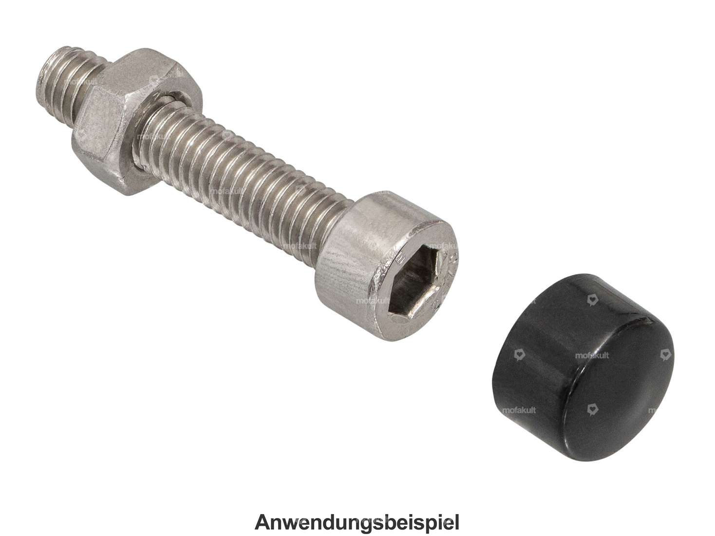 Abdeckung Innensechskant-Kopf M8 schwarz Carousel Image 3