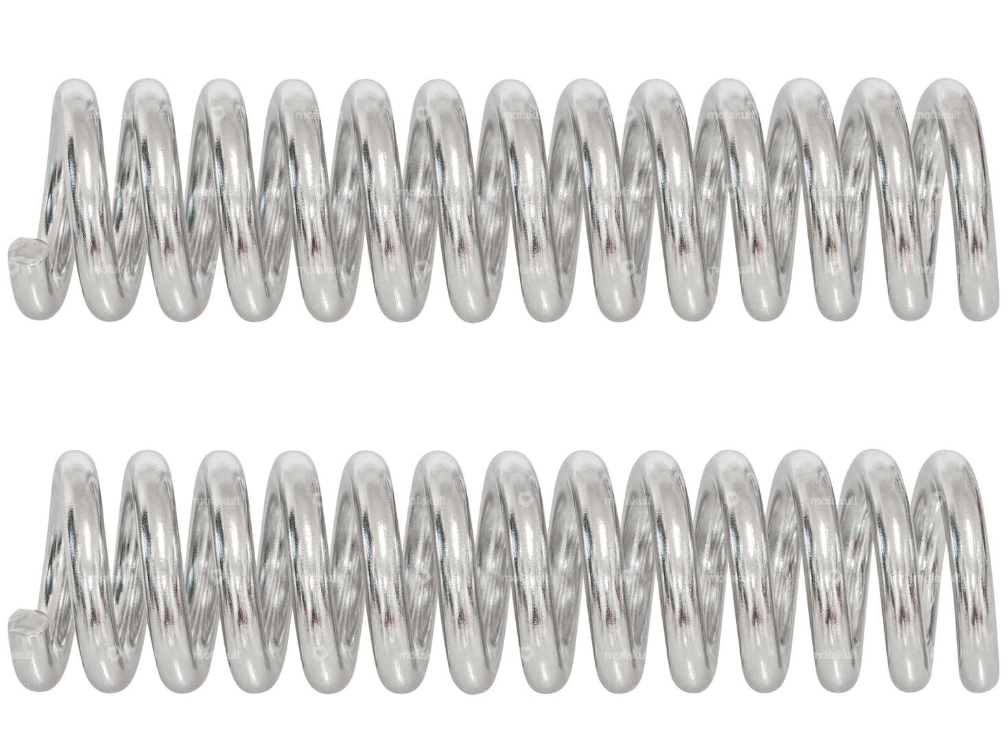 swiing® revival ressort de fourche Ø 24 mm renforcé (paire) Inox | Piaggio Ciao P, SC Carousel Image 1