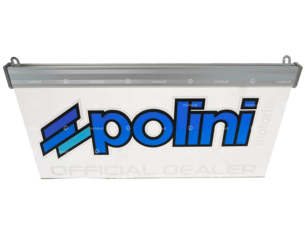 Hängeschild «Polini» 530x280 mm beleuchtet Carousel Image 1