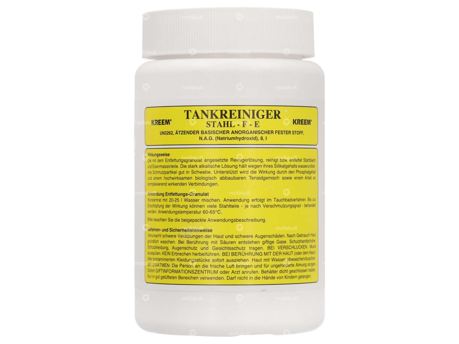 KREEM Tank Cleaner Steel - F - E 1000 g Carousel Image 1