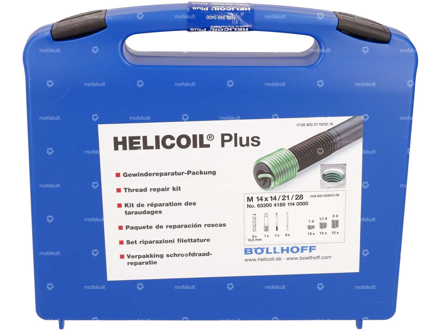 HeliCoil Gewinde-Reparatur-Set M14 (Profi Werkzeug) Carousel Image 1