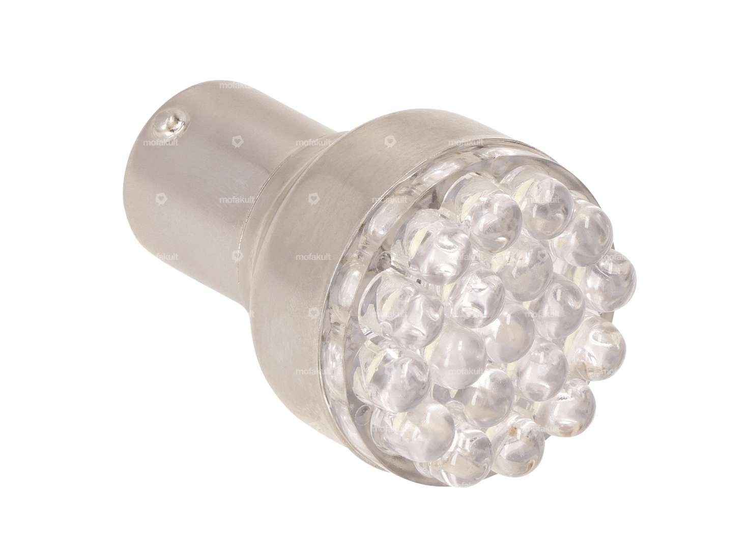 Ampoule LED 12V (BA15s) blanche 19 diodes Carousel Image 2