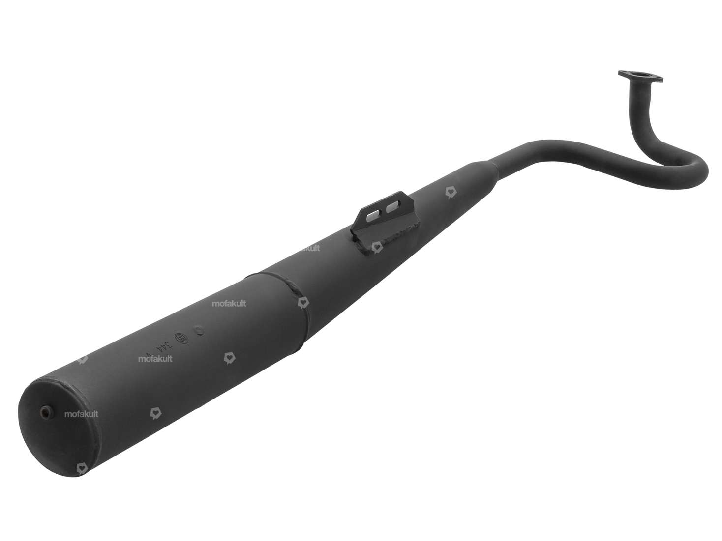 Pot d'échappement 26 mm sport optique original | Puch Supermaxi LG1/LG2 Carousel Image 2