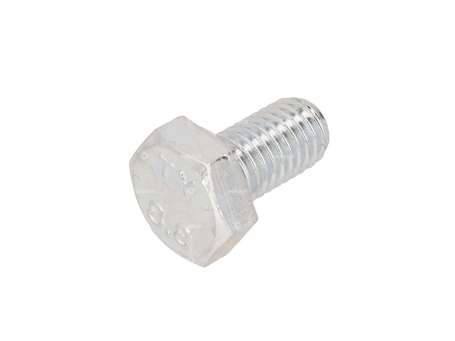 Vite a testa esagonale M10x18, zincata Carousel Image 1