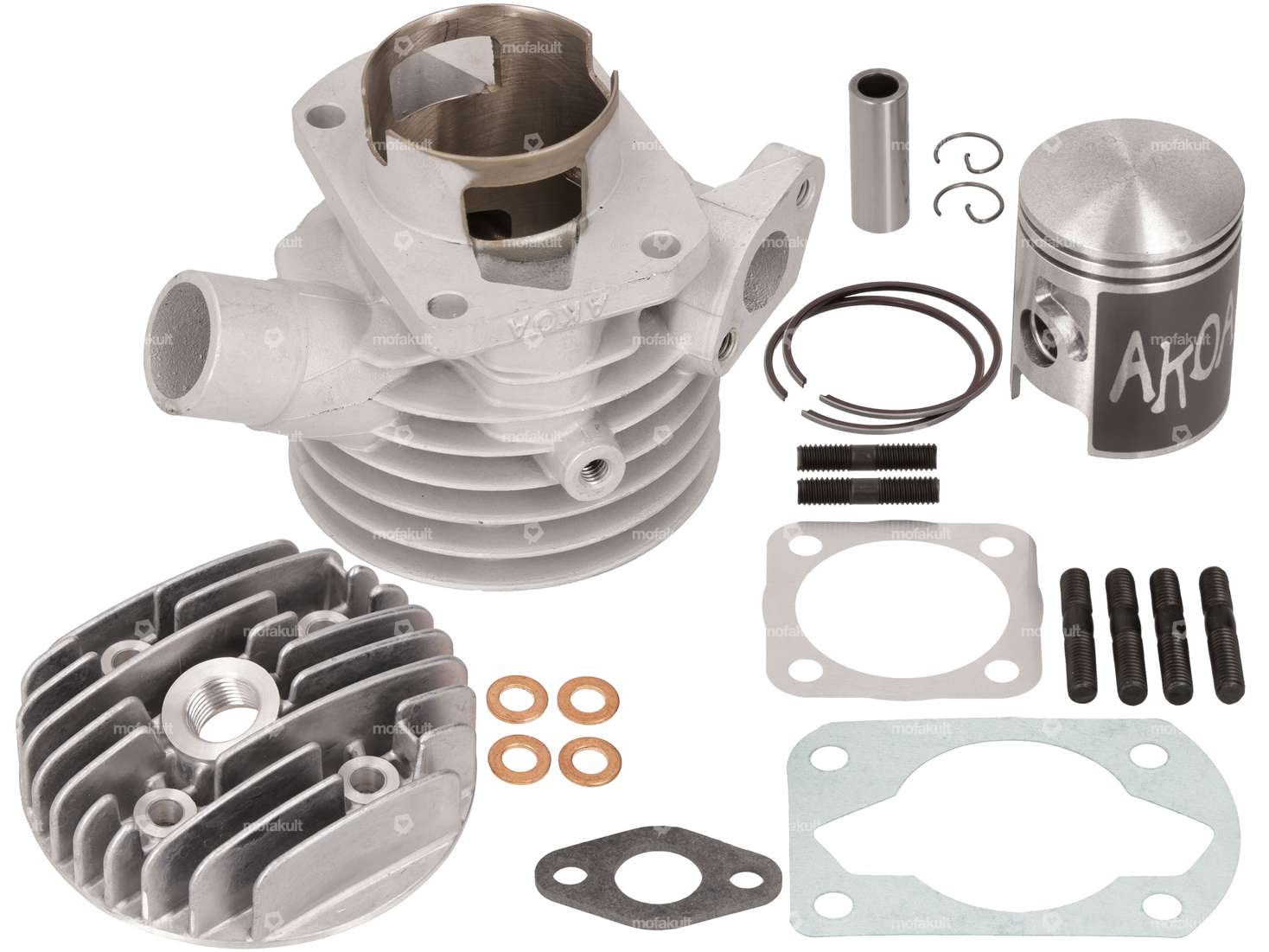 AKOA Kit de cylindres 43 mm "Power Edition" avec culasse (choix) | Sachs 503 2AL, AAL, 2BL, ABL Carousel Image 1
