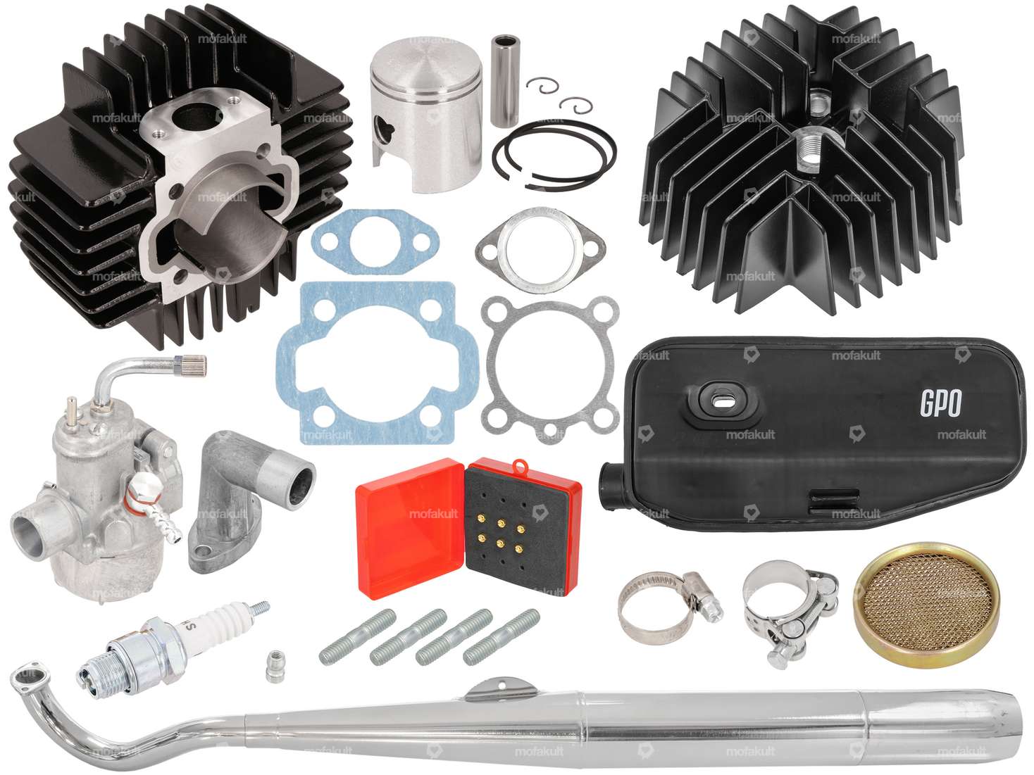 Set di regolazione GPO 43,5 mm (replica Metrakit) | Puch E50 / ZA50 Carousel Image 1