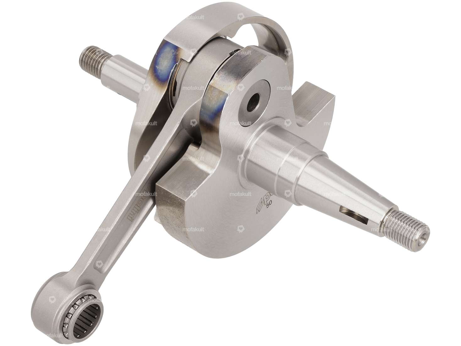 Vilebrequin Polini "Racing" 60 mm longue course | Vespa PX, P, Cosa, GTR, TS, Sprint V. Carousel Image 2