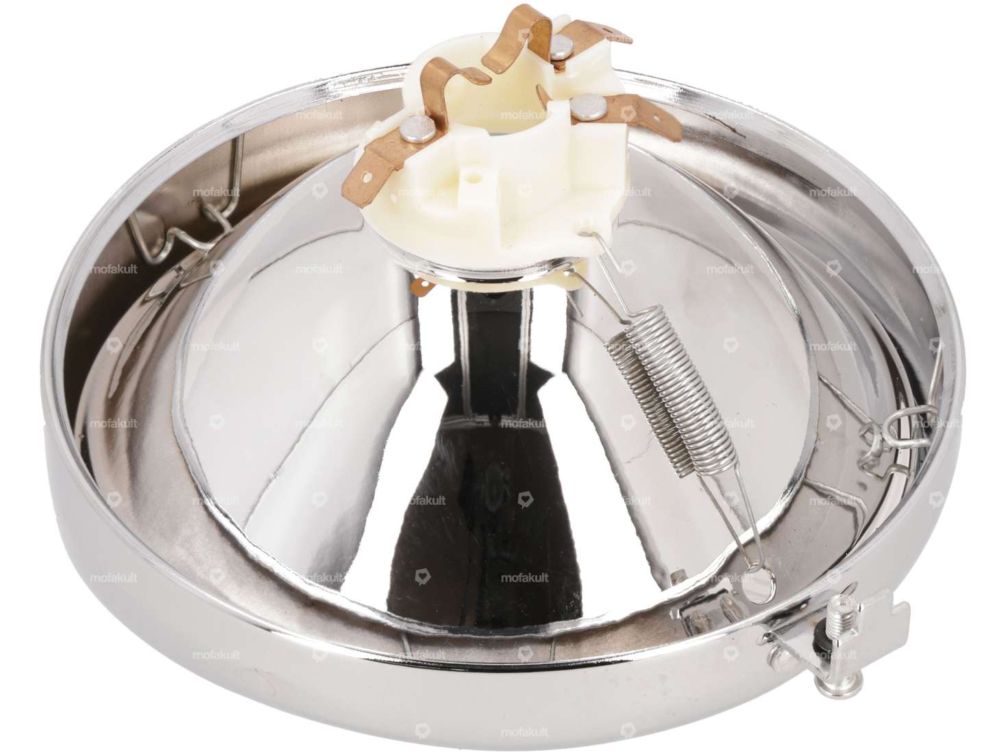 Testa del faro Ø 151 mm Spoiler cromato | Hercules K50 Carousel Image 2