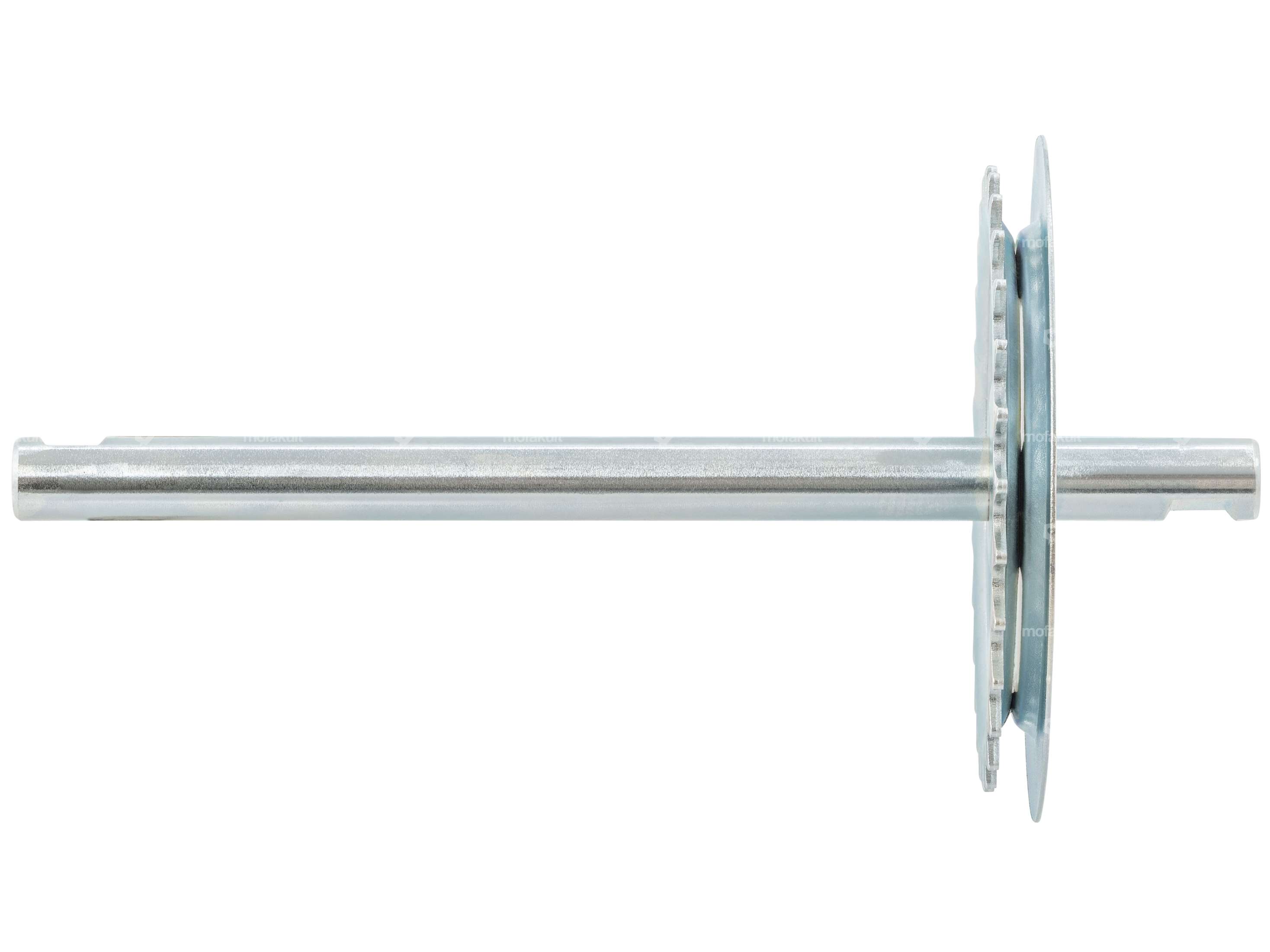 nacha　0618 Tretachse 28 Z. Keilnut verzinkt (B-Qualität) | Piaggio Ciao