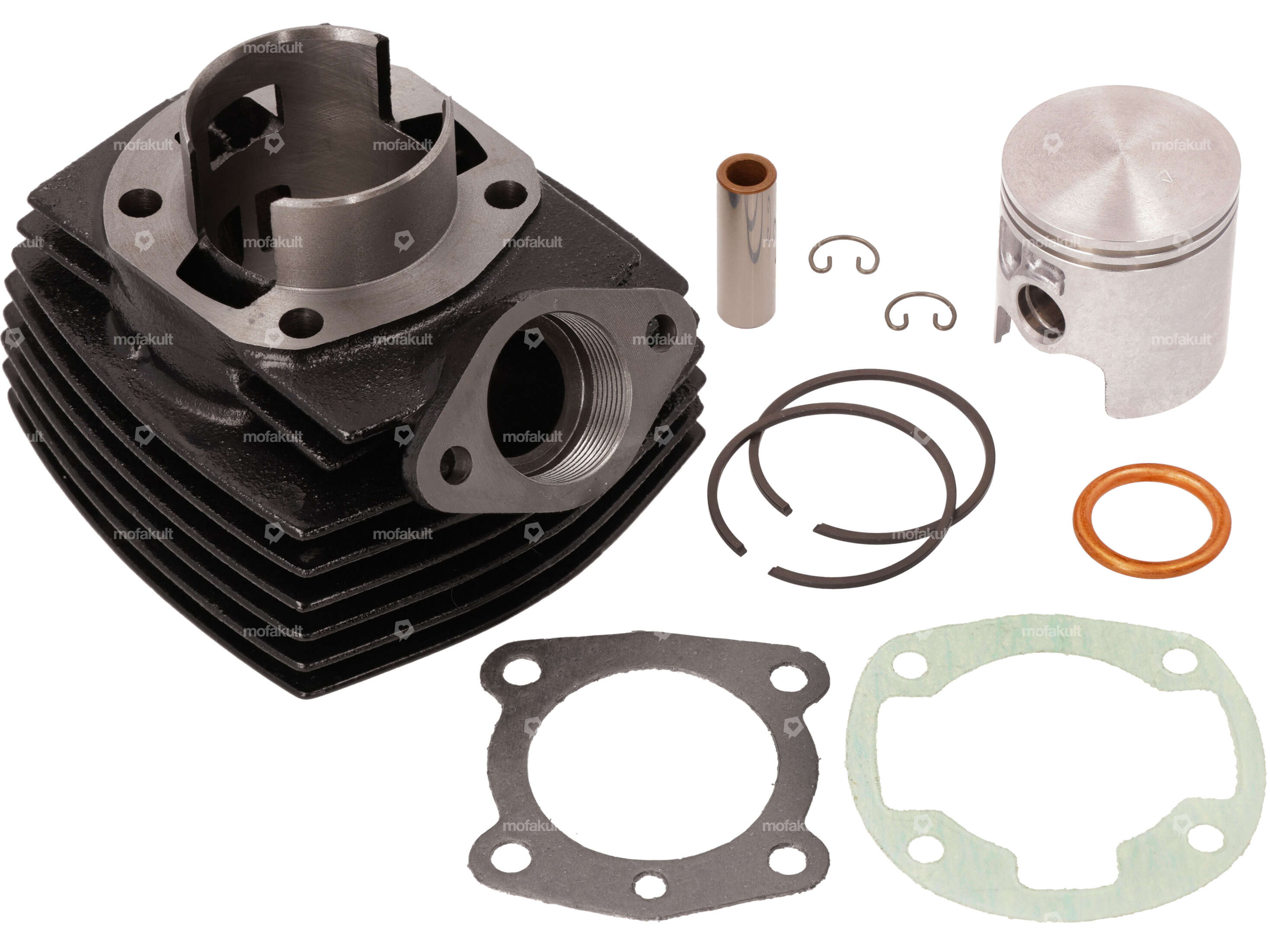 Pistón Meteor De 47 Mm Para Kit De Cilindro Malossi De 70 CCM - Repuesto De Alta Calidad, Incluye Anillos Y Pasadores, Para Motos Y Scooters