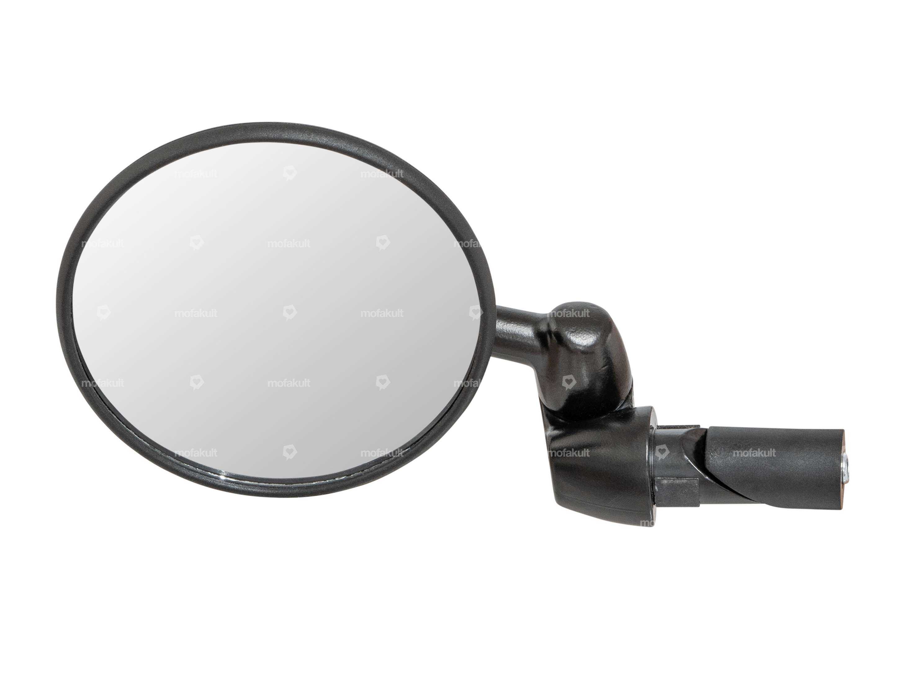 Bumm Round Black Handlebar-End Mirrors | mofakult