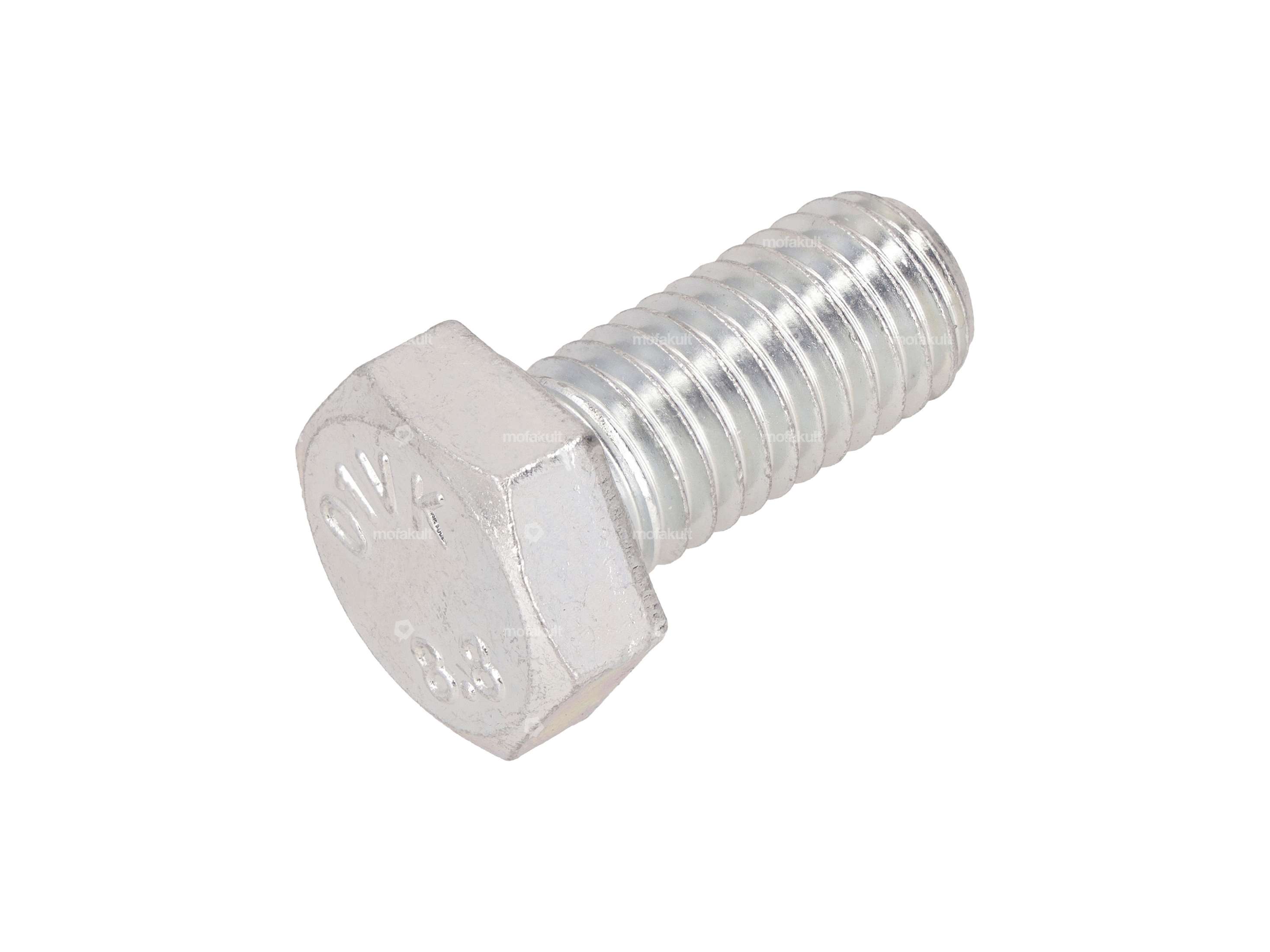 M12x25 hexagon head screw, galvanized | mofakult