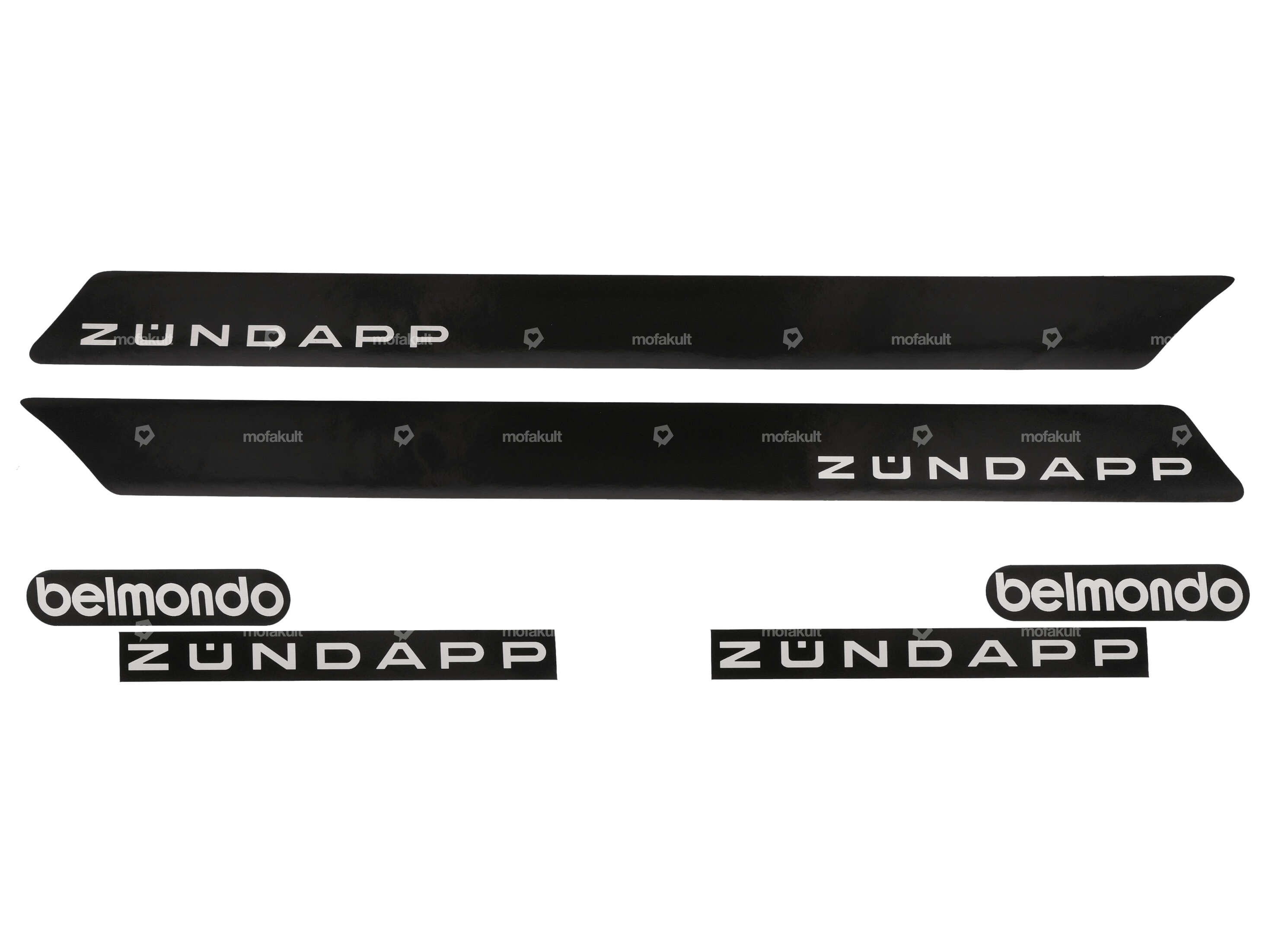 Adhesive kit tank & side guards 1974 1975 Zündapp Belmondo mofakult