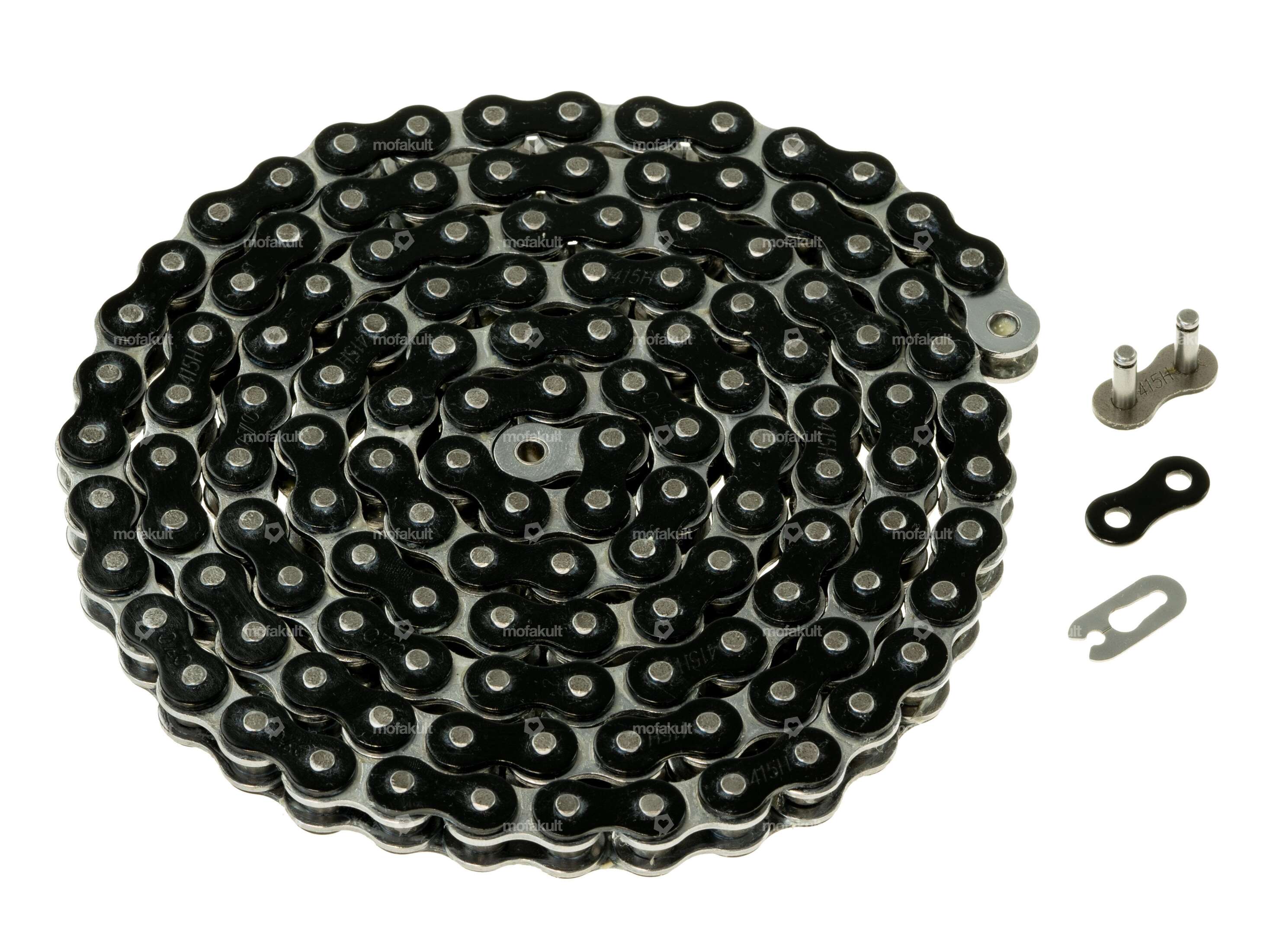 Chaine Vélo KMC 415H Renforcée Or-noir - 120 Maillons - Pour Vélos Classiques Et Urbains - 3