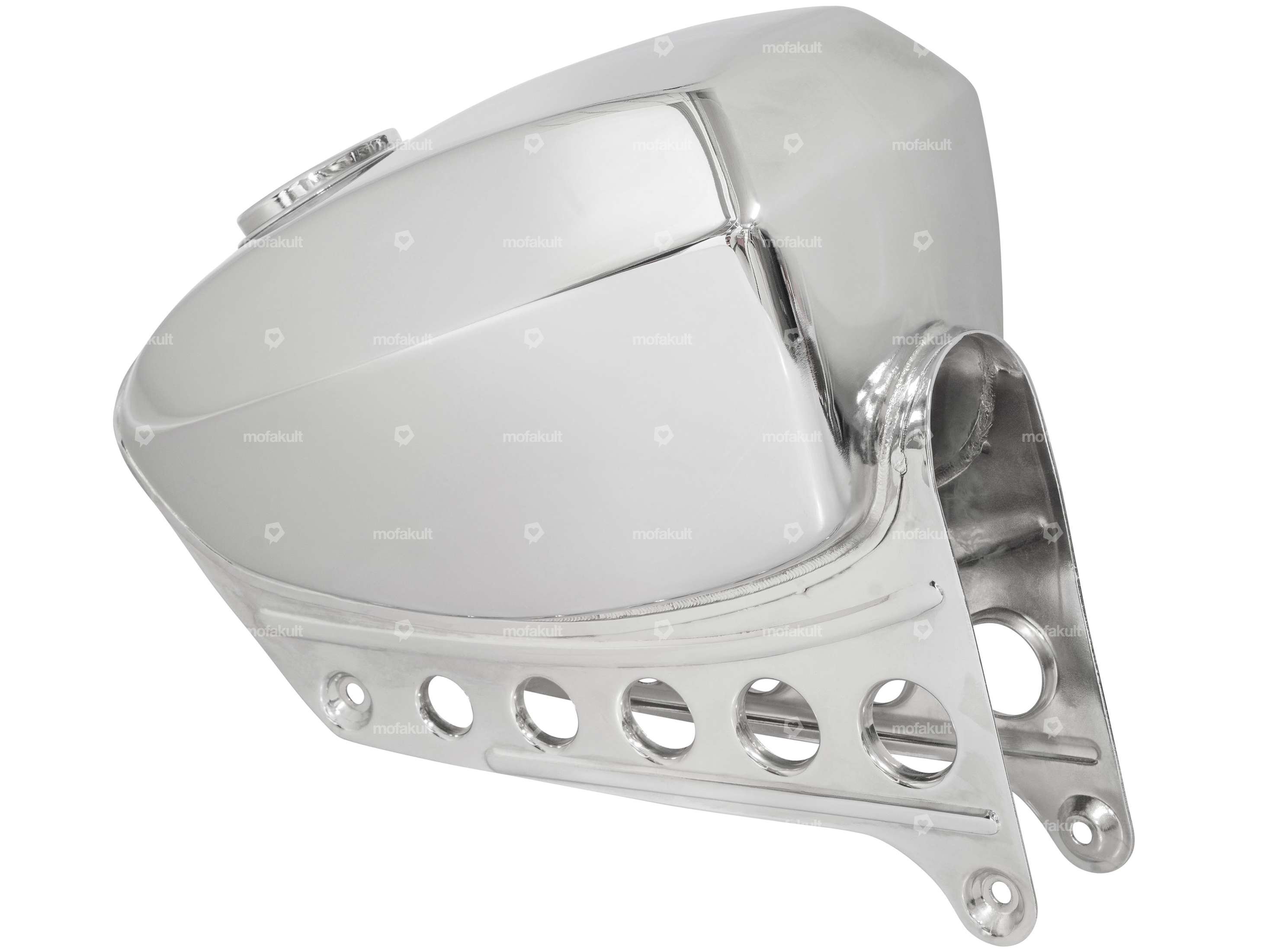 66HEROES Fuel tank Inox | Puch X30 Sport | mofakult
