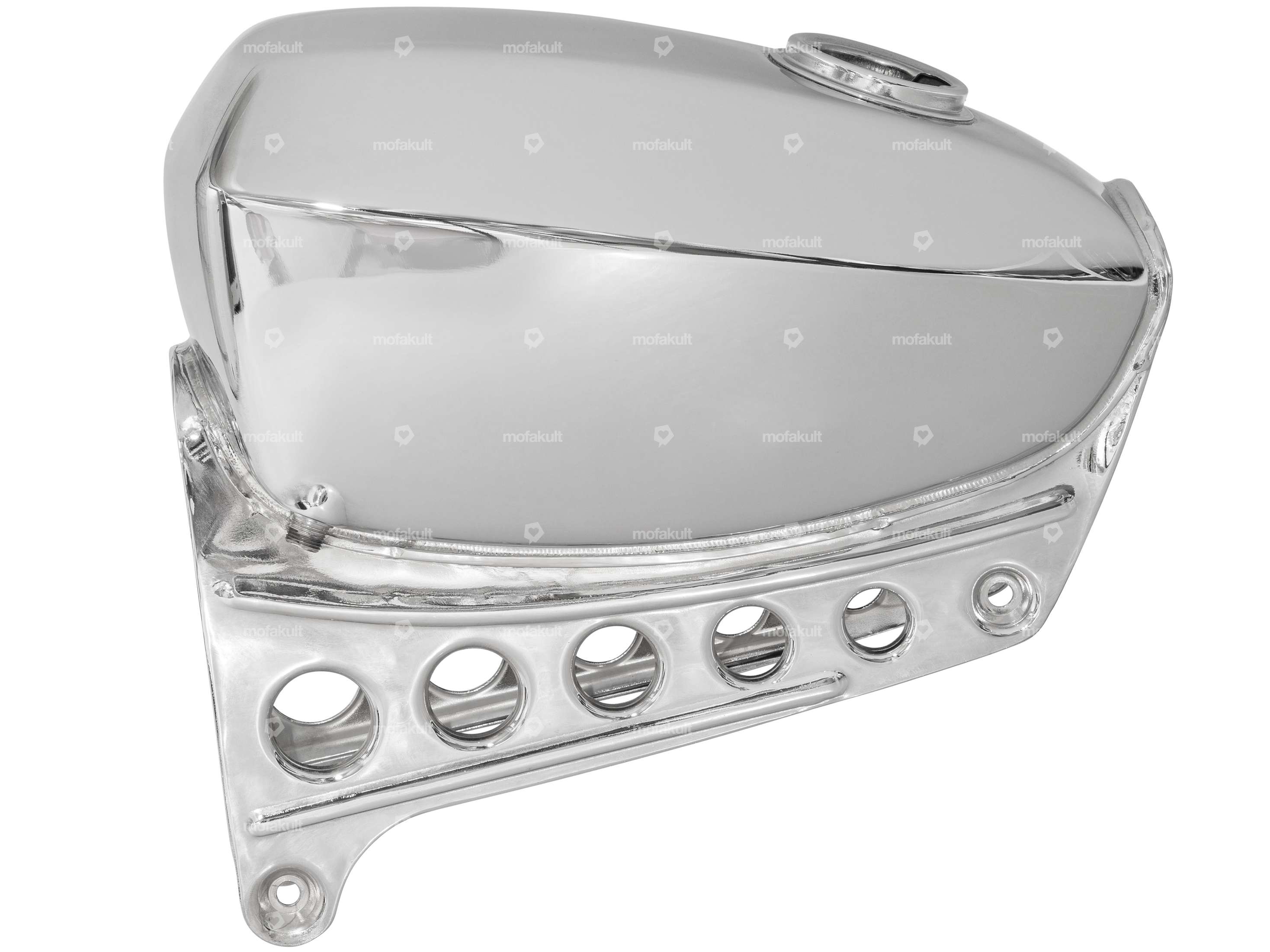 66HEROES Fuel tank Inox | Puch X30 Sport | mofakult