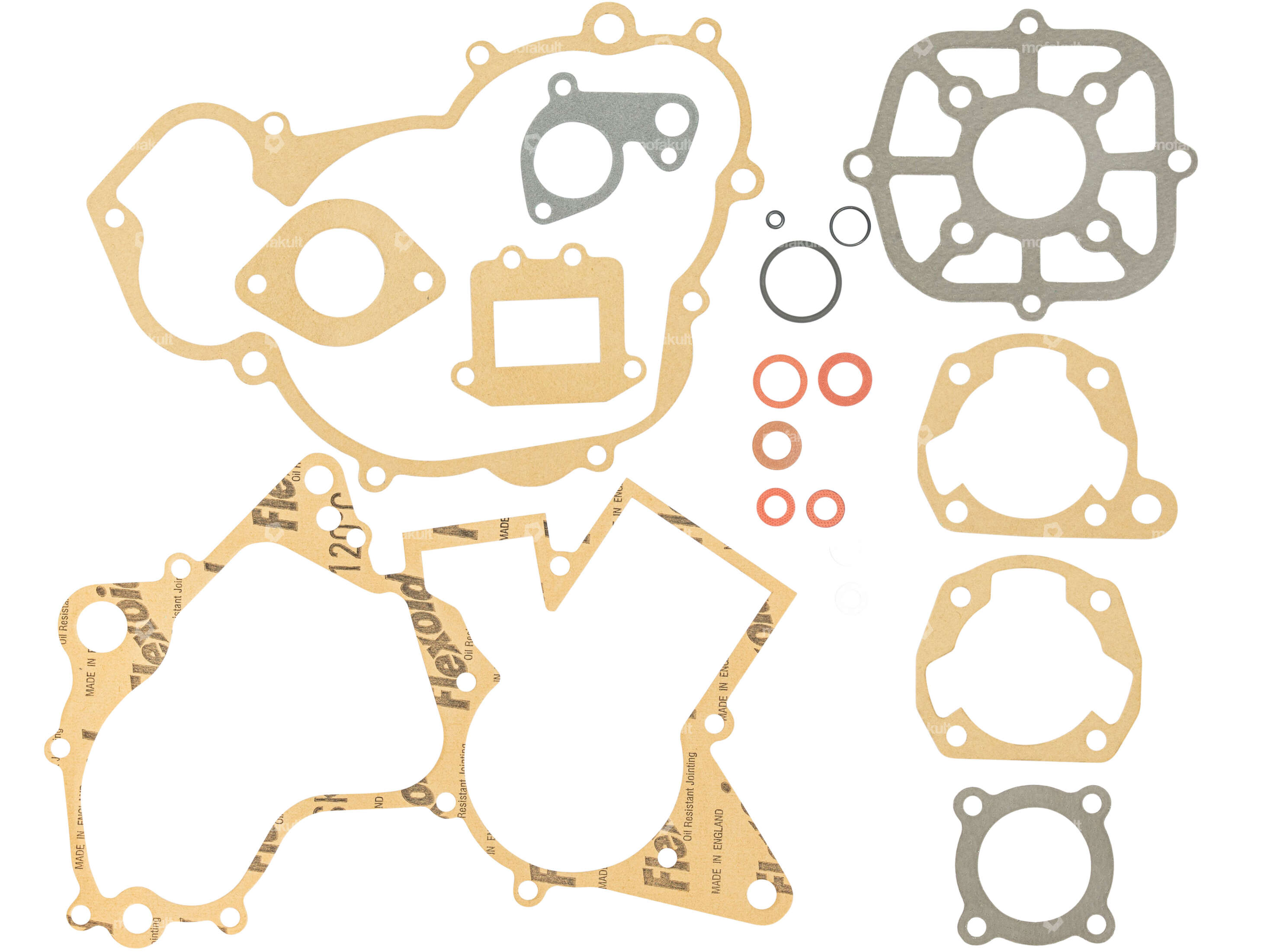 Complete engine joint kit (10 pieces) ATHENA for FRANCO MORINI 2T TA4 / TA LC 50 cc Complete engine joint kit (10 pieces) ATHENA for FRANCO MORINI 2T TA4 / TA LC 50 cc