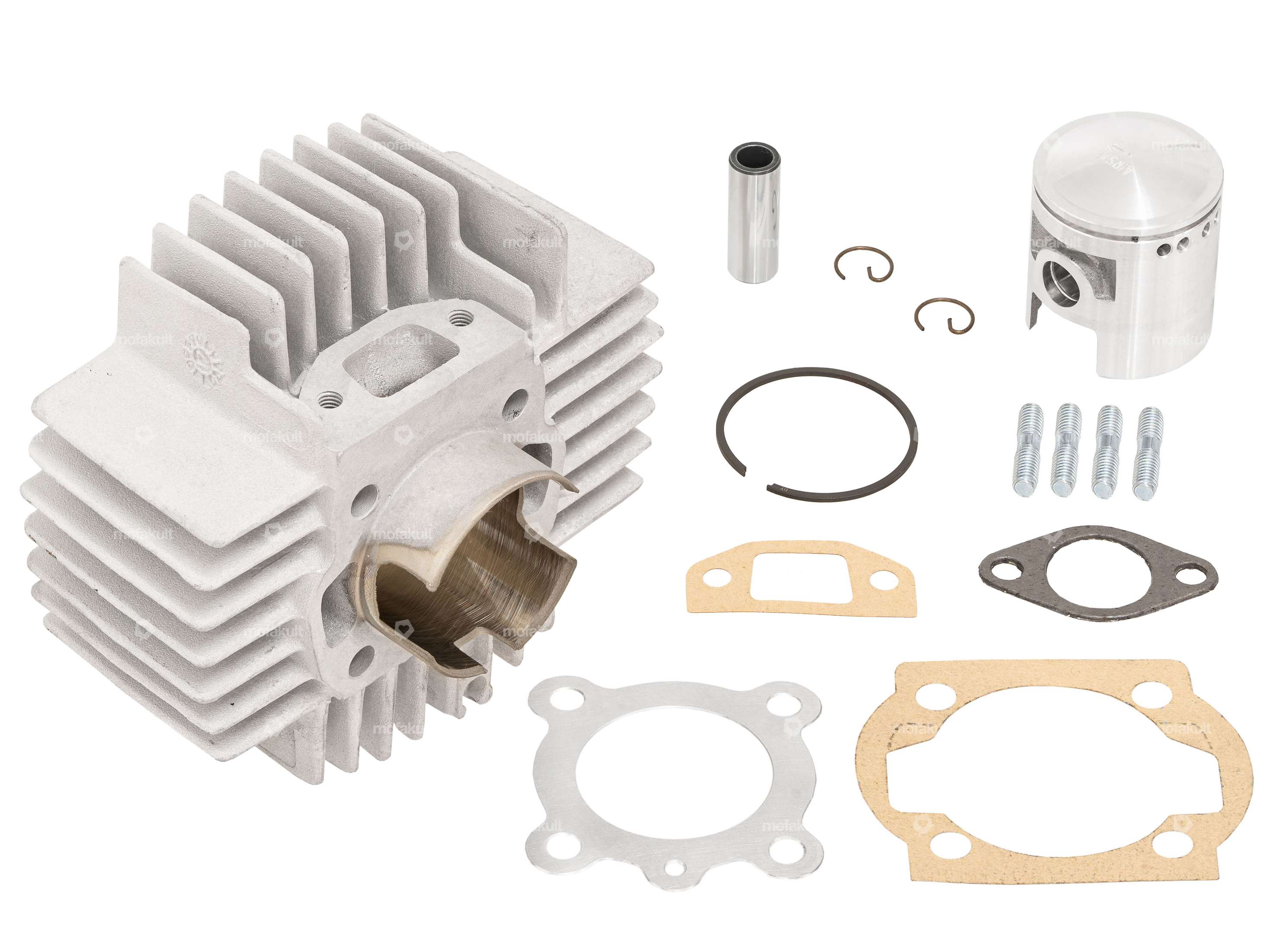 Zylinderkopf 65/70 Ccm (45 Mm) Typ 1 Für Puch Maxi – Tuning-Zylinderkopf, Optimierte Verdichtung, Perfekt Für E50, KTM, X30/40, Ersatz Bei Defektem Kerzengewinde