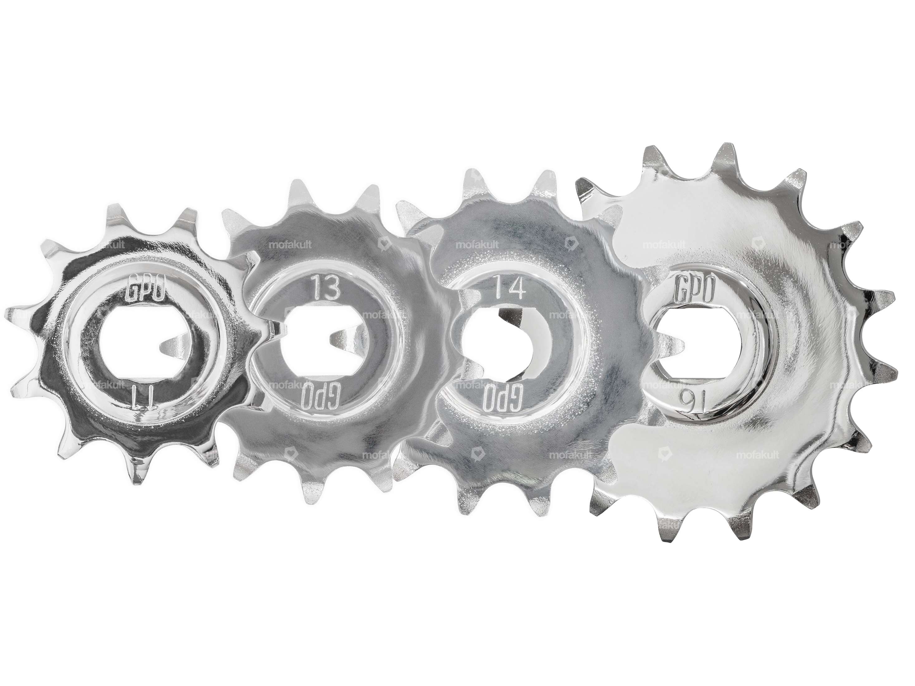 GPO Ritzel 11 - 16 Zähne (nach Wahl) Chrom | Sachs 503, 502, 50/2