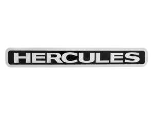 "HERCULES" Sticker, 115 x 16 mm, black/white "HERCULES" Sticker, 115 x 16 mm, black/white