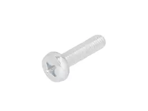 Vite M5x20 a testa piatta con croce zincata Vite M5x20 a testa piatta con croce zincata