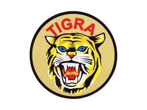 Aufkleber «TIGRA» Wappen Ø 44 mm | Tigra Pionier Aufkleber «TIGRA» Wappen Ø 44 mm | Tigra Pionier