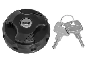 Tank cap lockable black | Pony GTX & Cross 521 (plastic tank) Tank cap lockable black | Pony GTX & Cross 521 (plastic tank)