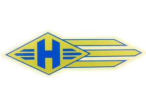 Wasserabziehbild «H» gold/ blau | Hercules Wasserabziehbild «H» gold/ blau | Hercules