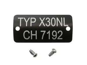 swiing® revival Plaque signalétique TYP X30 NL CH7192 | Puch swiing® revival Plaque signalétique TYP X30 NL CH7192 | Puch