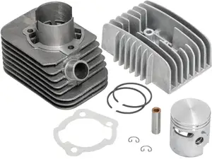 Kit de cylindres Polini 43 mm incl. tête 10 mm KoBo | Piaggio SI, Bravo, Grillo Kit de cylindres Polini 43 mm incl. tête 10 mm KoBo | Piaggio SI, Bravo, Grillo