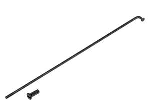 GPO 17" raggi singoli incl. nipplo (2,9 x 188 mm) nero GPO 17" raggi singoli incl. nipplo (2,9 x 188 mm) nero