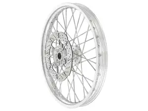 Cerchio a raggi 17" in alluminio massiccio freno a disco anteriore Cerchio a raggi 17" in alluminio massiccio freno a disco anteriore