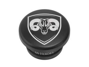 66HEROES Tappo serbatoio alluminio "66HEROES" rotondo nero | Piaggio SI 66HEROES Tappo serbatoio alluminio "66HEROES" rotondo nero | Piaggio SI
