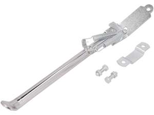 Cavalletto laterale destro a montaggio piatto 31 cm cromo Cavalletto laterale destro a montaggio piatto 31 cm cromo