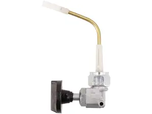 Robinet d'essence vertical M16x1 (avec écrou-raccord) sortant à droite | KTM Hobby III, GP40, Foxi Robinet d'essence vertical M16x1 (avec écrou-raccord) sortant à droite | KTM Hobby III, GP40, Foxi