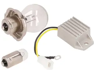 12V bulb set (P26s) with GPO voltage regulator | Puch 12V bulb set (P26s) with GPO voltage regulator | Puch