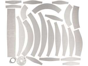 Selbstbau-Set Reso-Auspuff 74 ccm (47 mm) Selbstbau-Set Reso-Auspuff 74 ccm (47 mm)